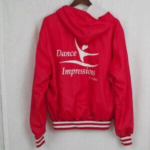 Vintage USA Made Dance Impressions Warm Up Hoodie XL